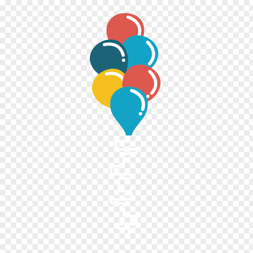 Vector Colorful Balloons Circus PNG
