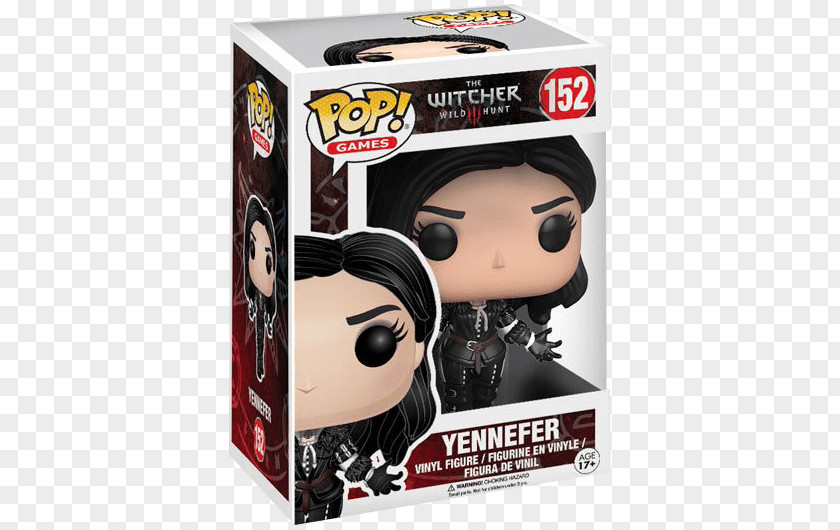 Yennefer The Witcher 3: Wild Hunt Geralt Of Rivia Funko Pop! Vinyl Figure PNG