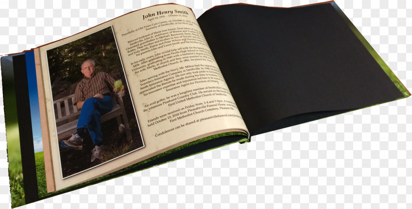 Book Funeral Home Printing PNG