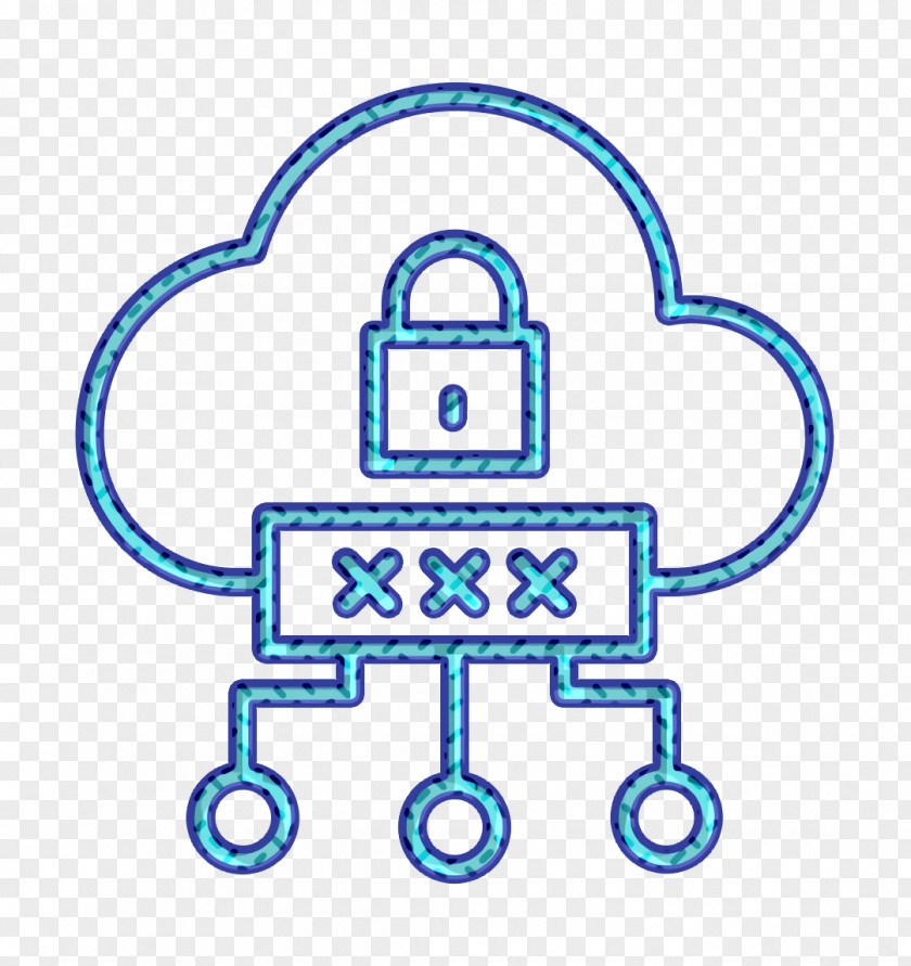 Cloud Icon Cyber PNG