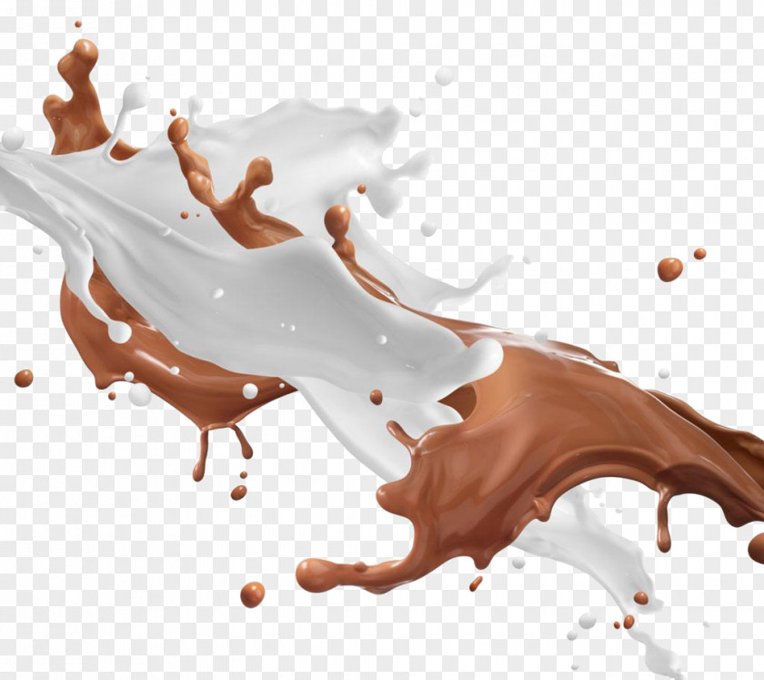 Dynamic Milk High-definition Deduction Material Milkshake Chocolate Cream Cafxe9 Au Lait PNG