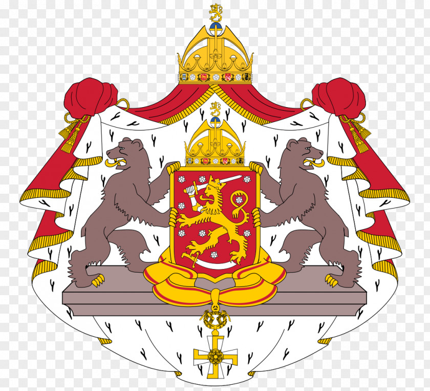 FINLAND Kingdom Of Finland Karelia Coat Arms Gulf Bothnia PNG