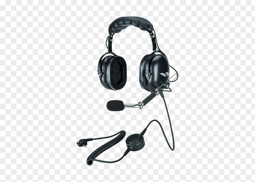 Headphones Headset Microphone Two-way Radio PNG