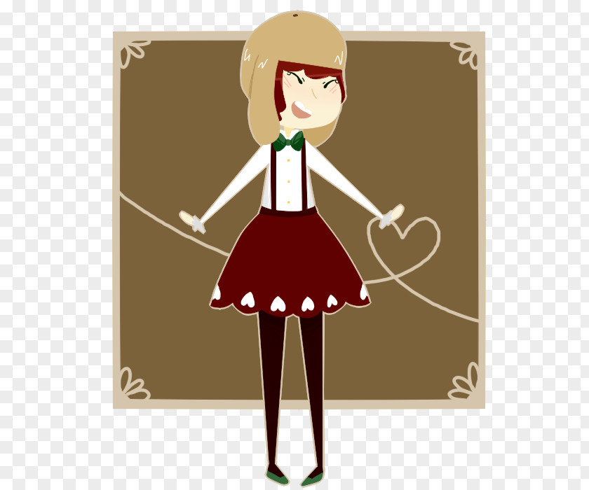 Illustration Dress Clip Art Shoulder Character PNG
