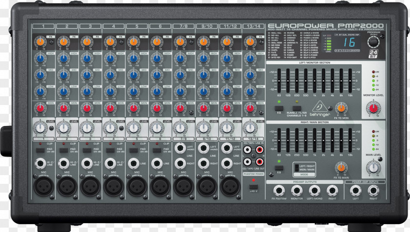 Mixer Microphone Audio Mixers Behringer Public Address Systems PNG