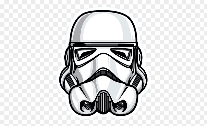Star Wars Sticker Stormtrooper Lacrosse Protective Gear Clip Art PNG
