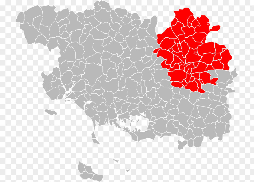 Vannes Lorient Cantons Of The Morbihan Department Image Le PNG