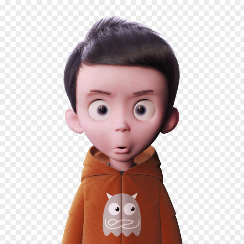 3d Cartoon Funny Boy Character Model Sheet 3D Computer Graphics Animation PNG