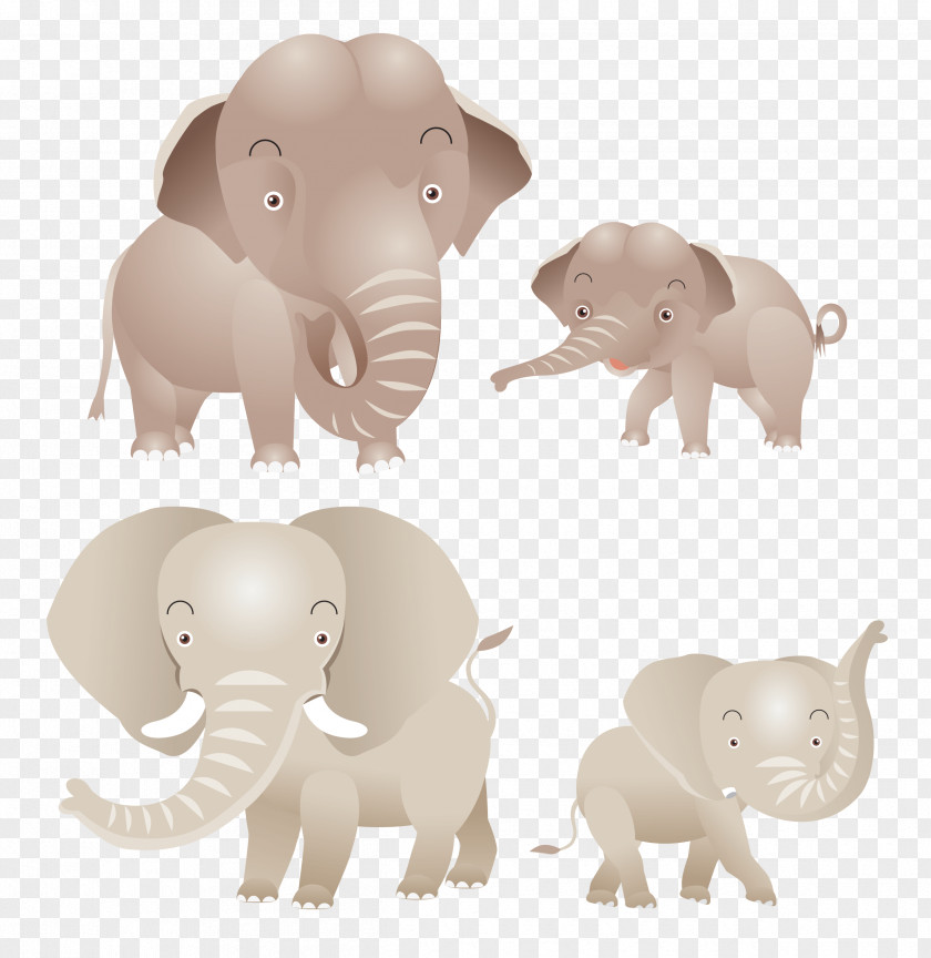 Asian Elephant Indian African Clip Art PNG