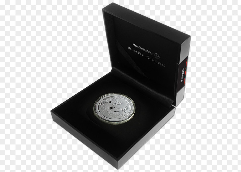 Coin Taniwha New Zealand Silver Ounce PNG