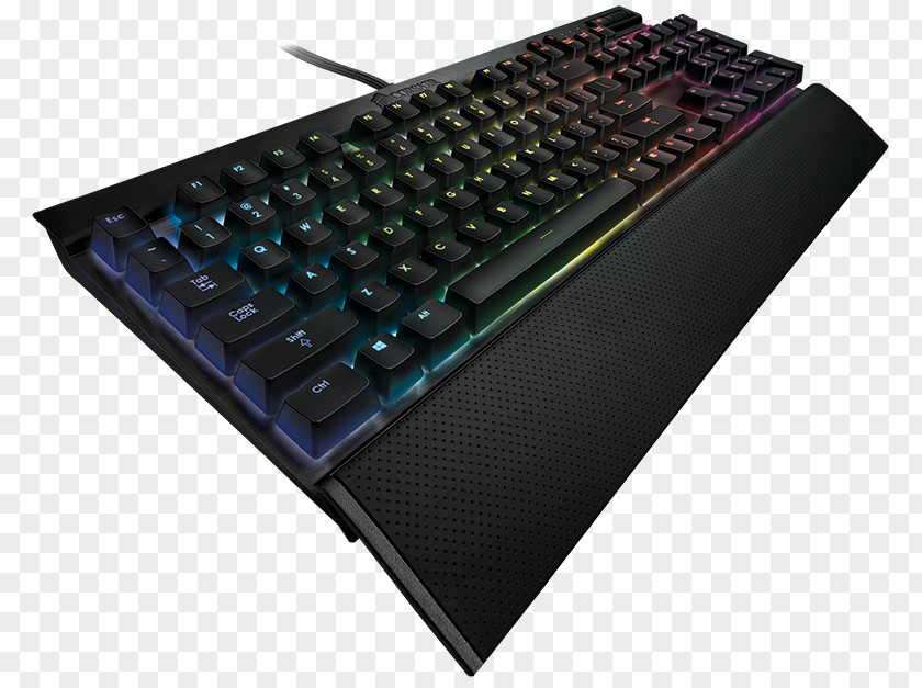 Color Mode: Rgb Computer Keyboard Corsair Gaming K55 RGB Mouse Keypad Model PNG