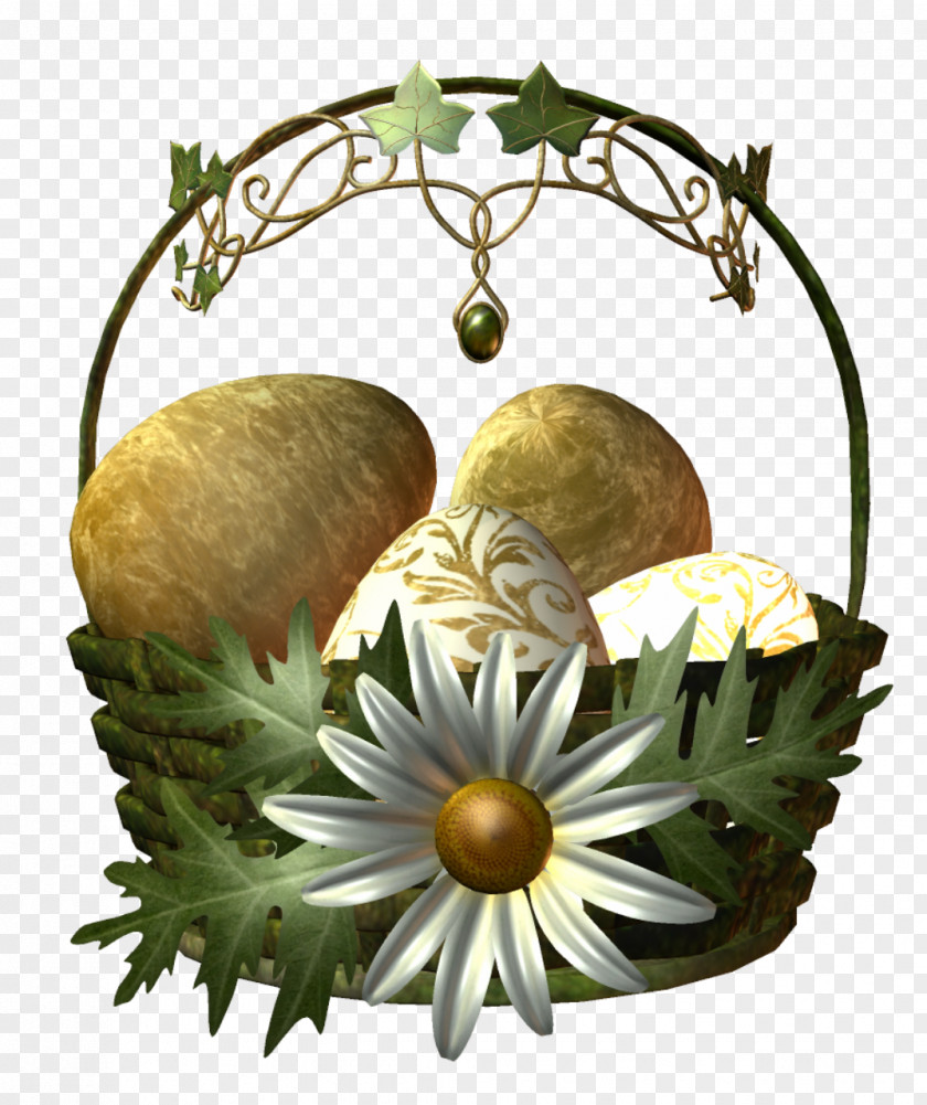 Easter Goose Cartoon Floral Design Ornament Image Christmas Day PNG