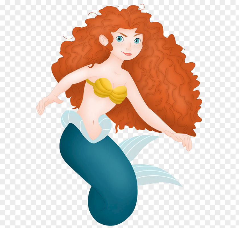 Mermaid Tale Merida Brave Rapunzel Princess Jasmine PNG