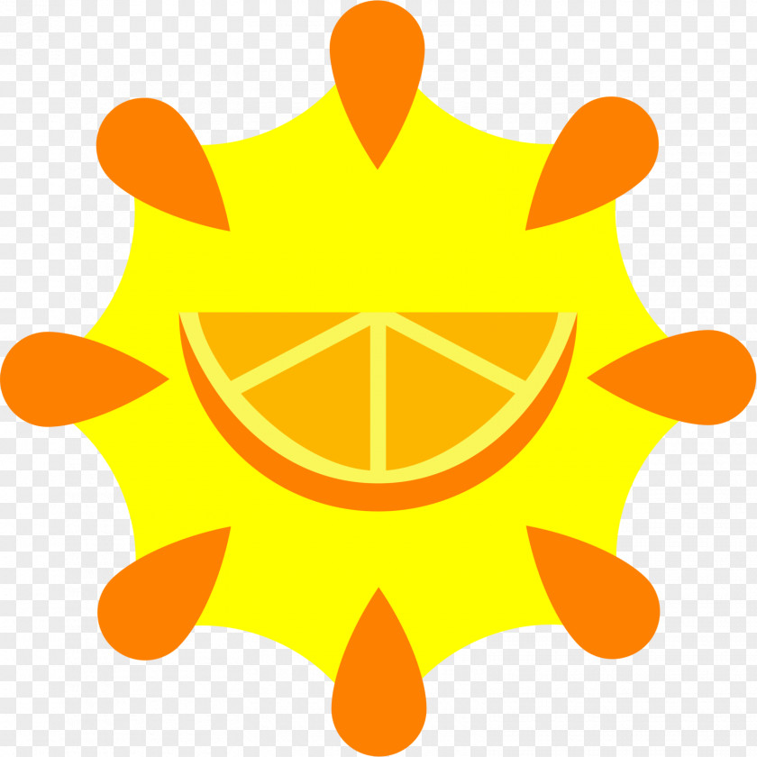 Orange Slice Lemonade Zest Cutie Mark Crusaders PNG