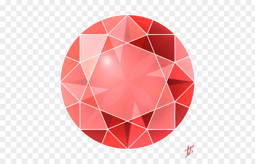 Red Diamond CMYK Color Model PNG
