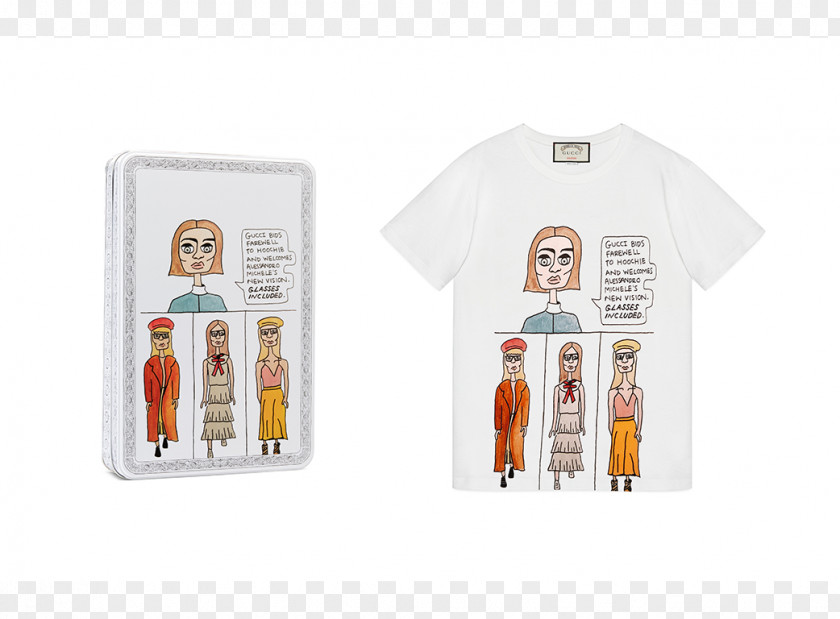 T-shirt Gucci Fashion Illustrator PNG