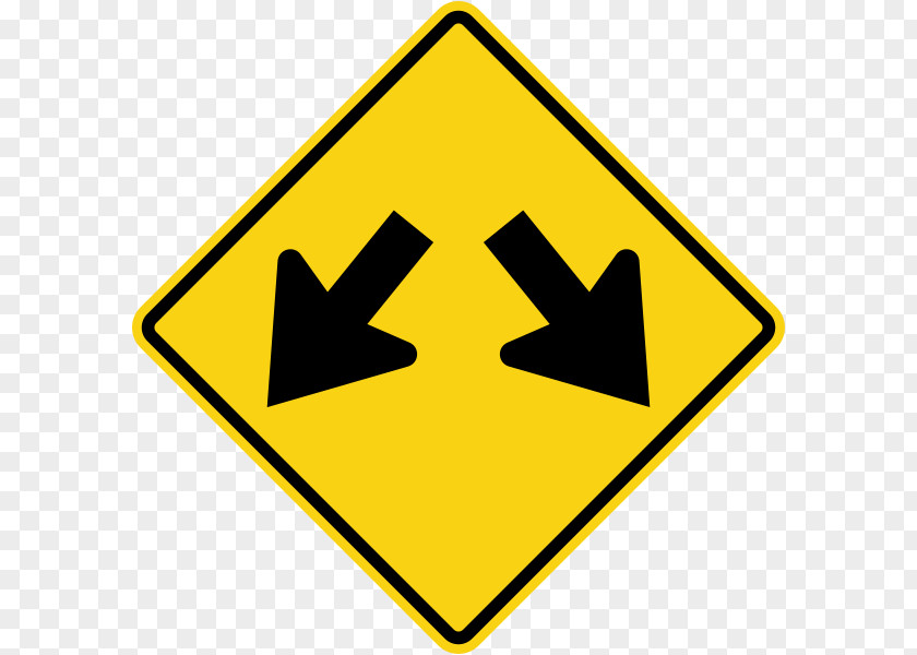 Thailand Traffic Sign Arrow Warning Manual On Uniform Control Devices PNG