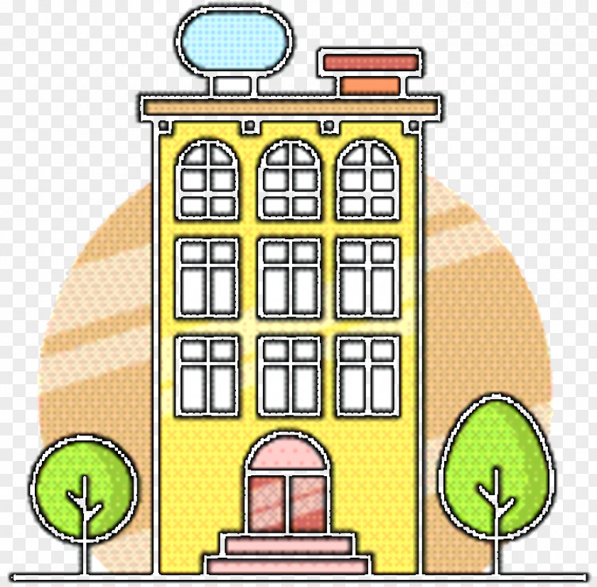Tower House Cartoon PNG
