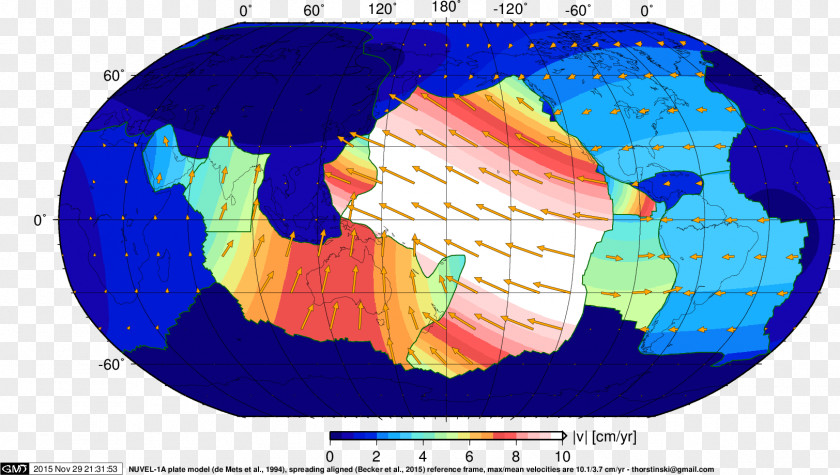 Earth Plate Tectonics Plaatgrens NUVEL PNG