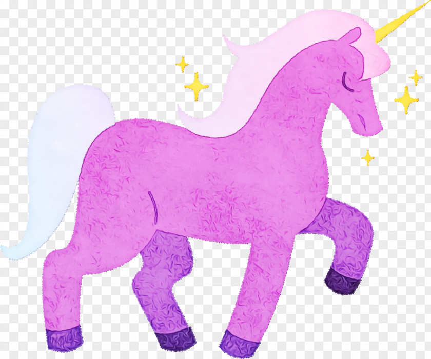 Mustang Unicorn M Pink Lawn Yonni Meyer PNG