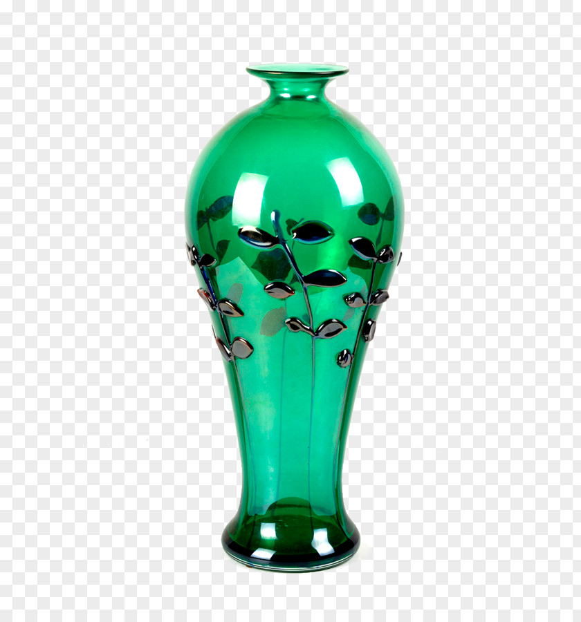 Vase Glass Murrine Material PNG