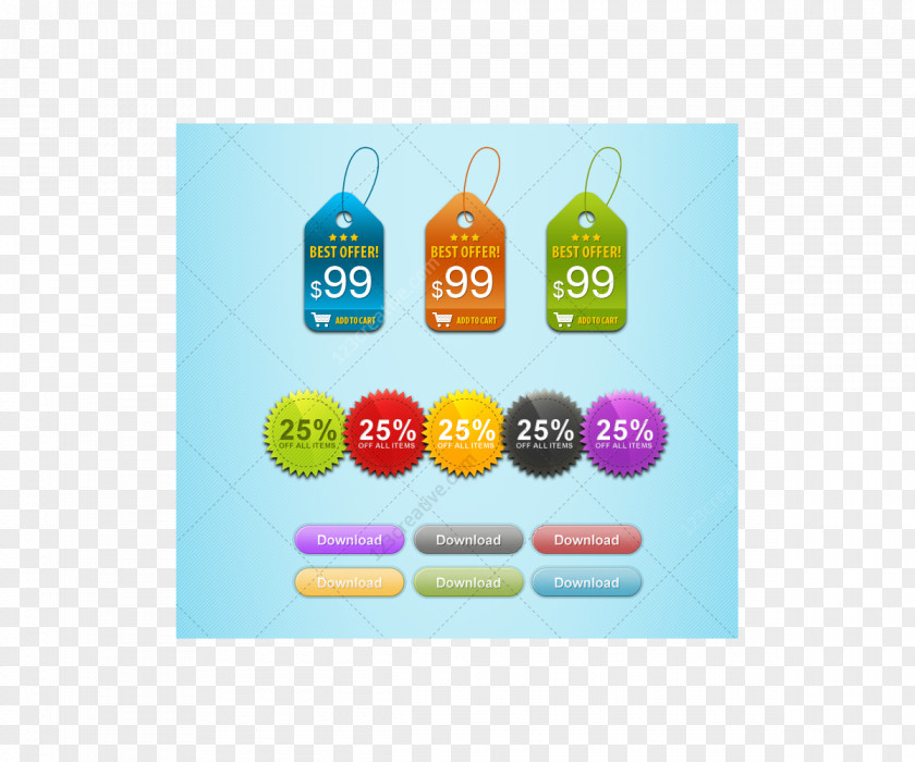 Button Price Tag Sticker Label Discounts And Allowances PNG