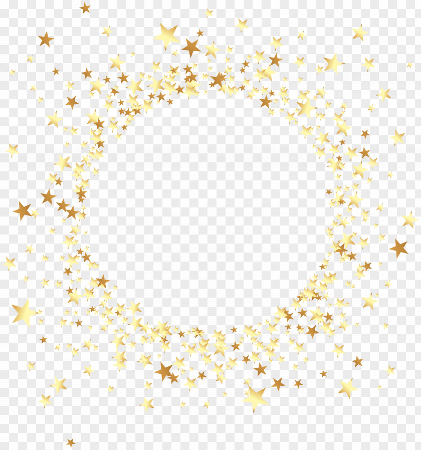 Round Star Clip Art PNG
