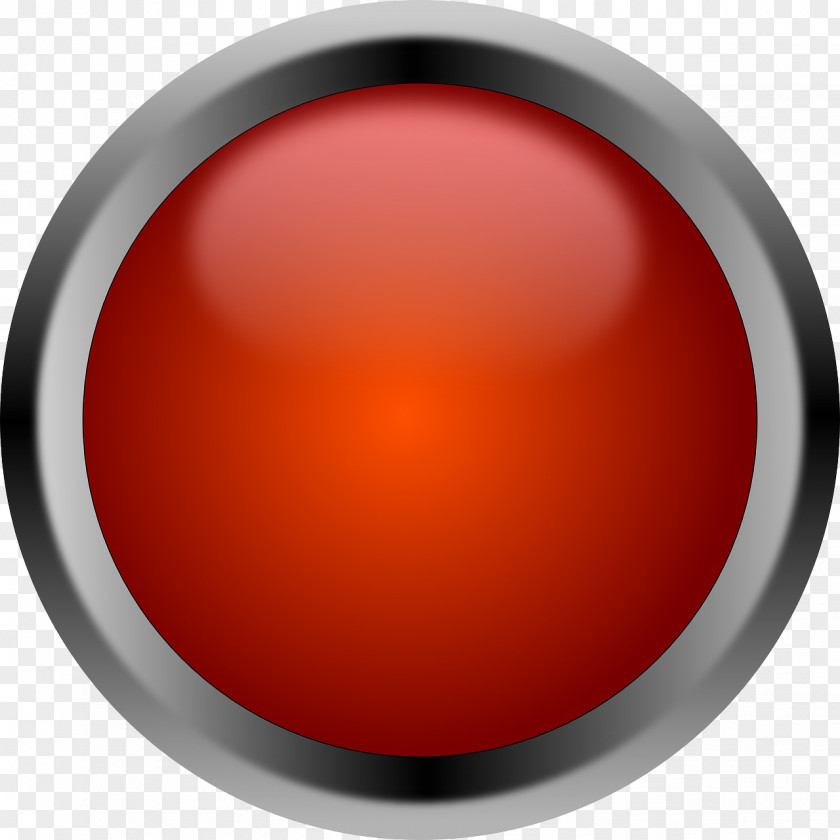 Shine Button Red Clip Art PNG