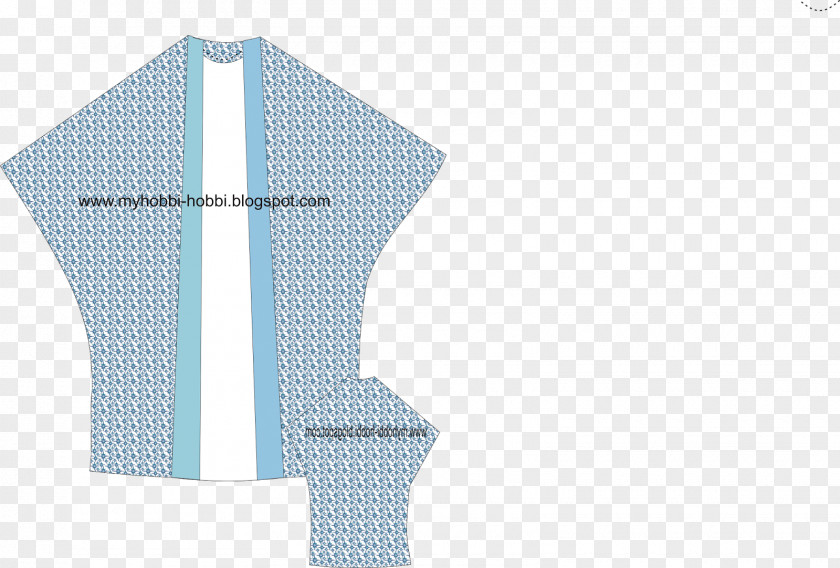 Sleeve Kebaya Cardigan Sewing Pattern PNG