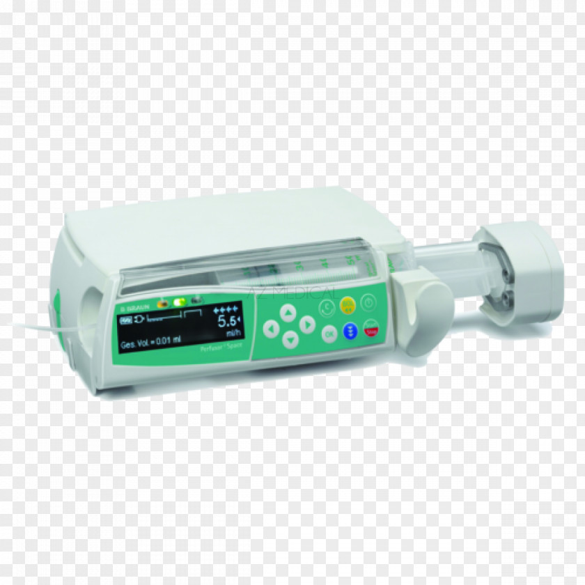 Syringe Driver Infusion Pump B. Braun Melsungen Intravenous Therapy PNG