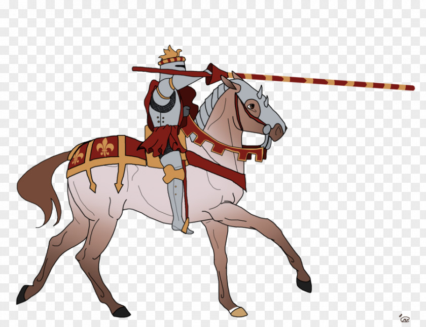 Armored Jousting Middle Ages Knight Equestrian Horse PNG