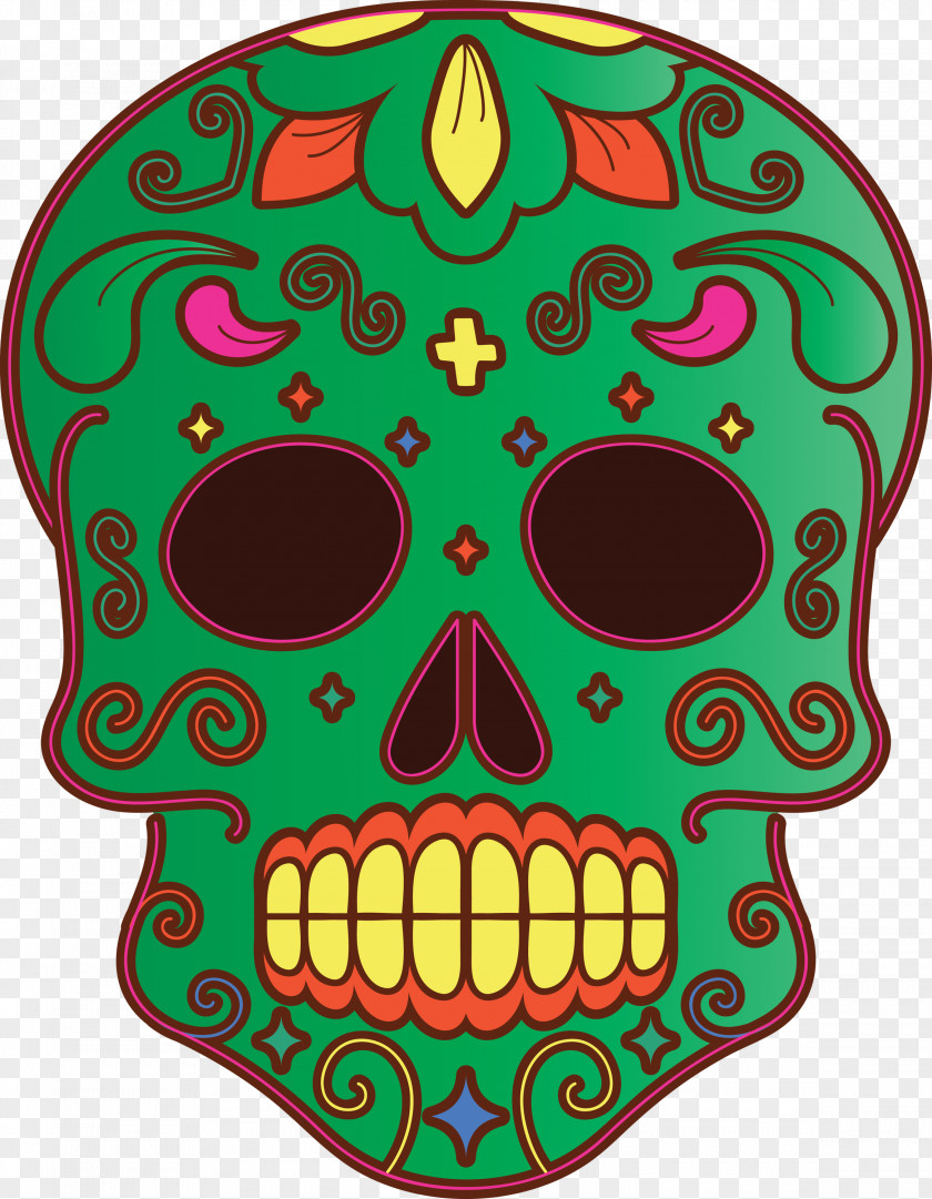 Calavera Day Of The Dead Día De Muertos PNG