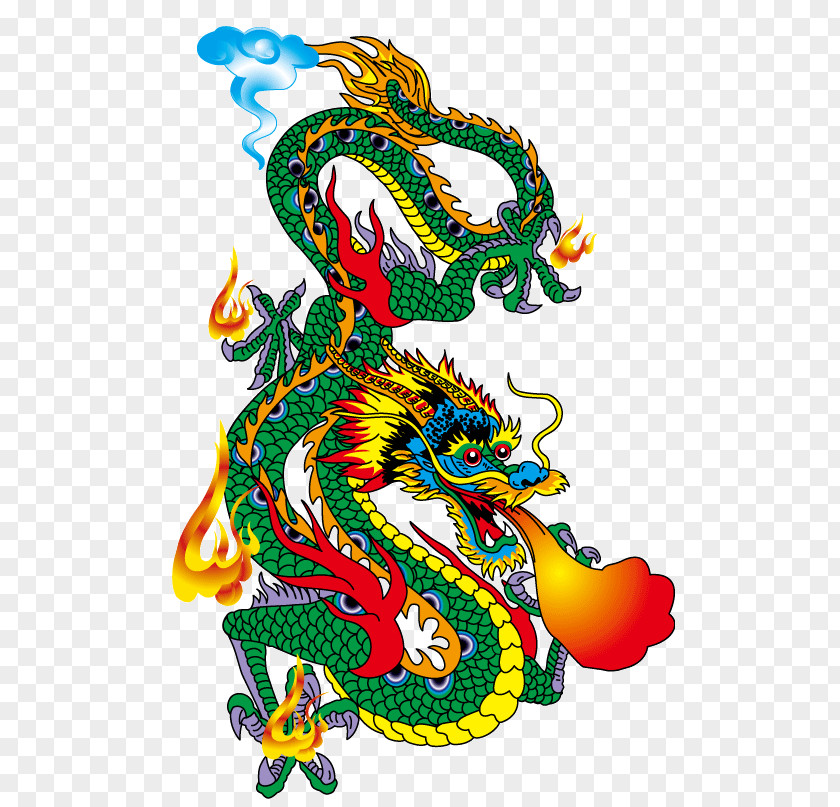 Chinese Dragon Minotaur PNG