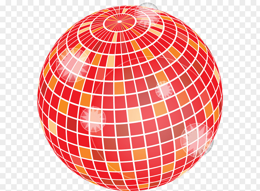 Disco Ball Circle Sphere Line Point Pattern PNG