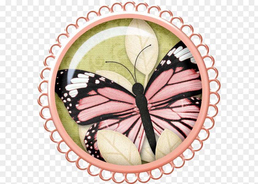 Lace Buttons Pattern Button Monarch Butterfly Clip Art PNG