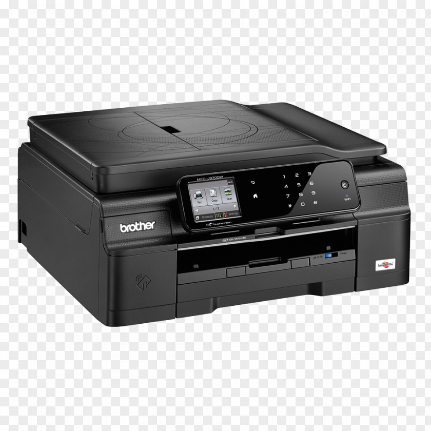 Printer Multi-function Inkjet Printing Brother Industries Image Scanner PNG