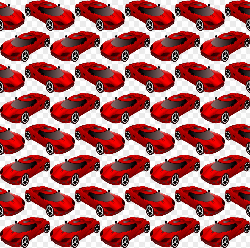 Sports Car Pattern PNG