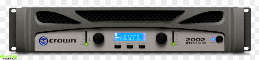 Crown Audio Power Amplifier Gain PNG