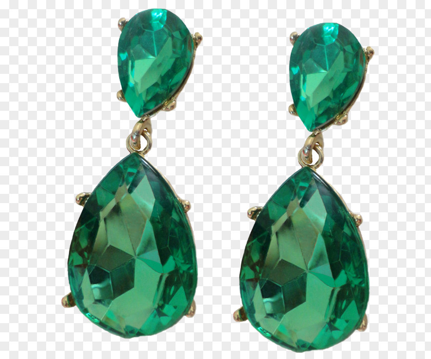 Emerald Earring Green Jewellery Gemstone PNG