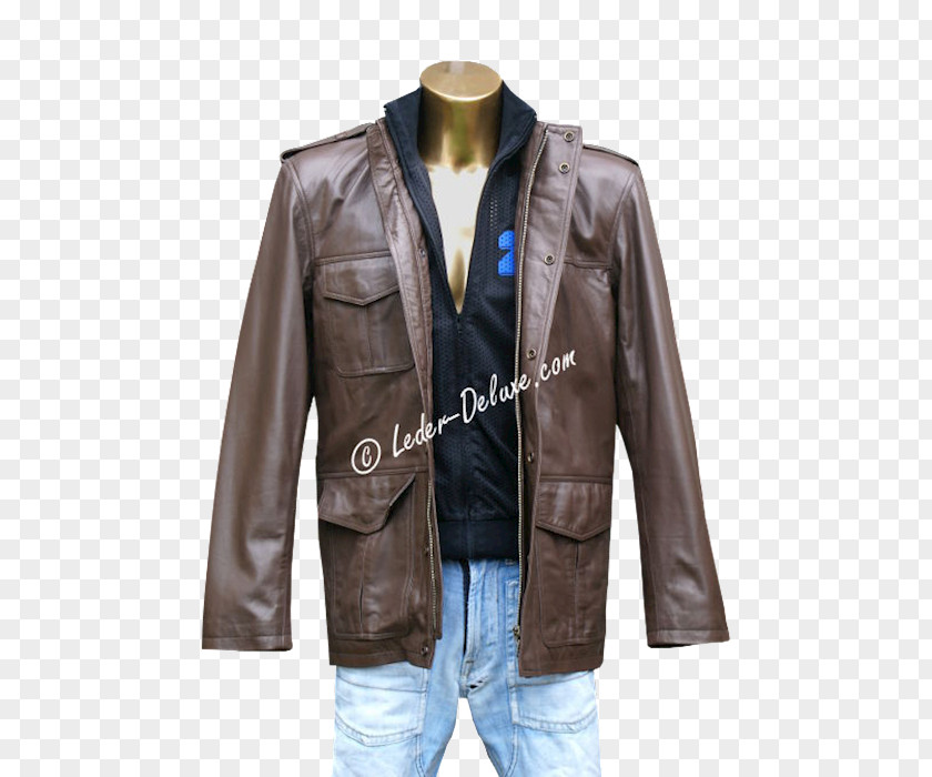 Jacket Leather Clothing Nappa PNG