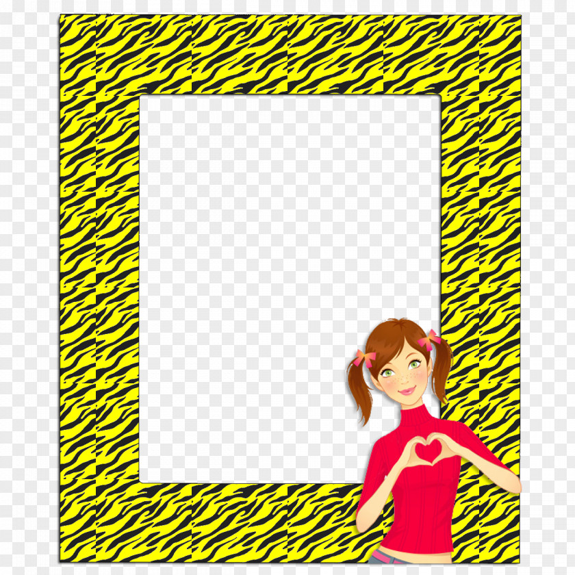 Leopard Print Picture Frames Text Infant Pattern PNG