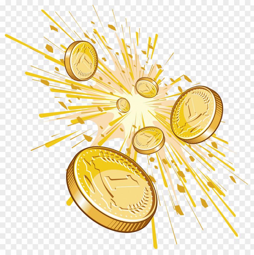 Shining Cents Clipart Cent Penny Money Clip Art PNG