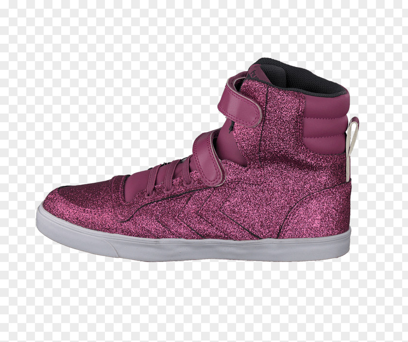 GLITTER RED Skate Shoe Sneakers Suede Basketball PNG