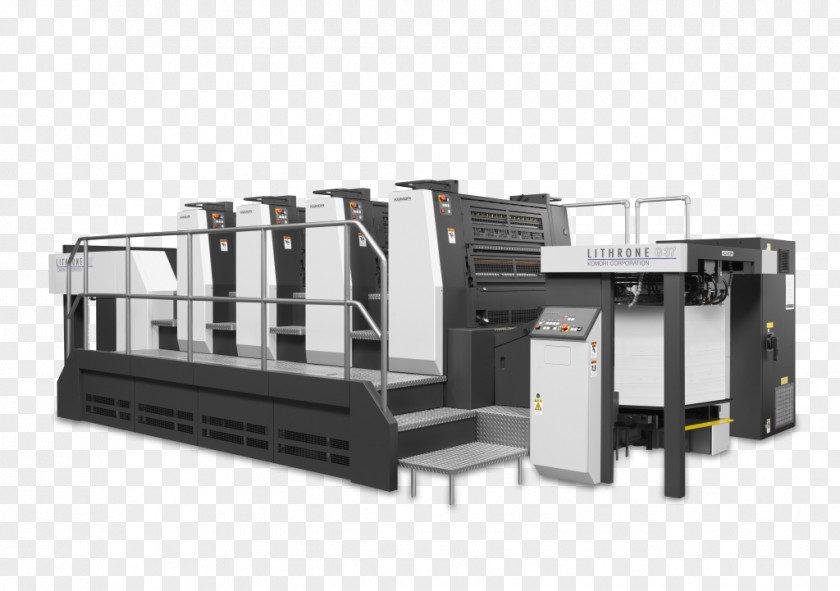 Offset Printing Machine Komori Gráfica Amapaense PNG