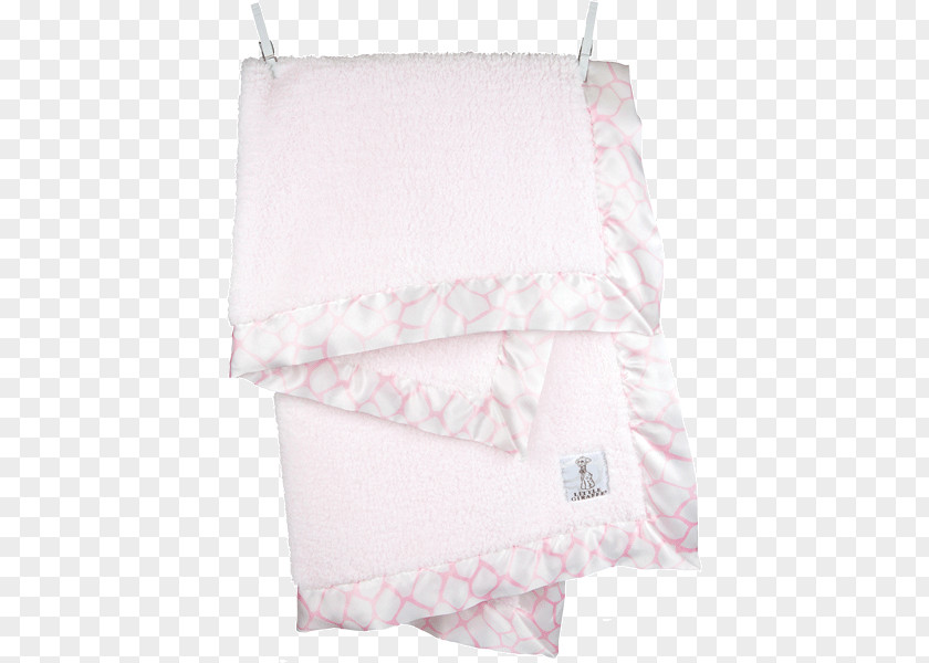 Pink Giraffe Full Plaid Blanket Linens Comfort Object Fake Fur PNG