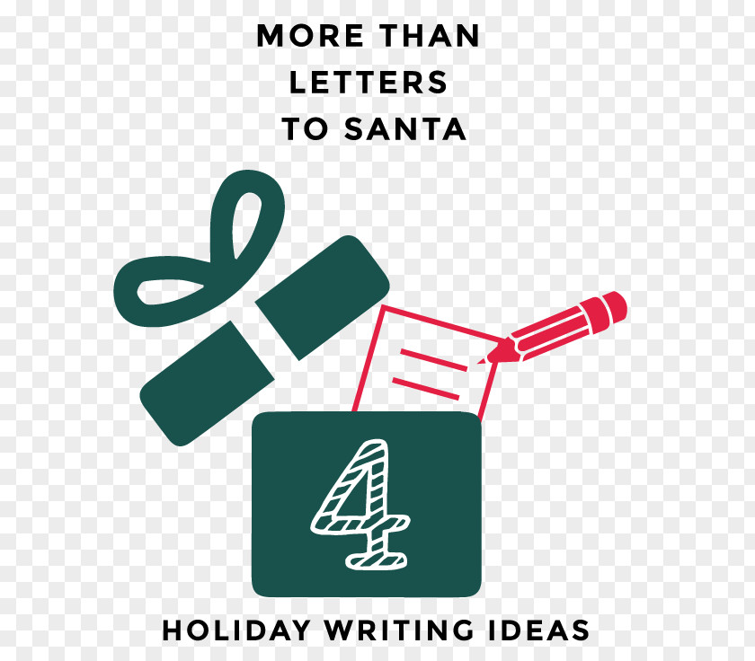 Santa Claus Poetry Writing Christmas Logo PNG