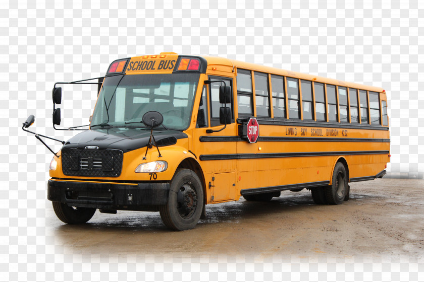 School Bus Transport Vehicle PNG