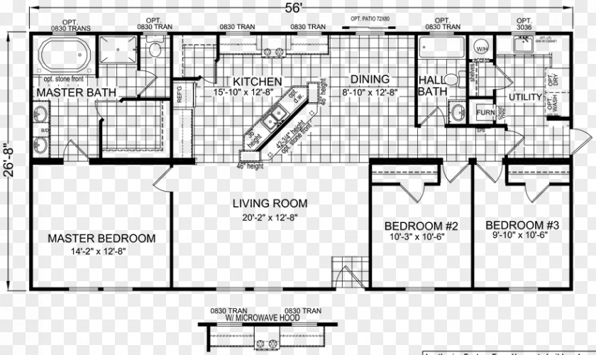 Wedding Valance Floor Plan Mobile Home House Manufactured Housing PNG