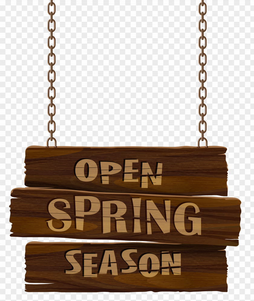 Open Spring Season Sign Transparent Clip Art Image PNG