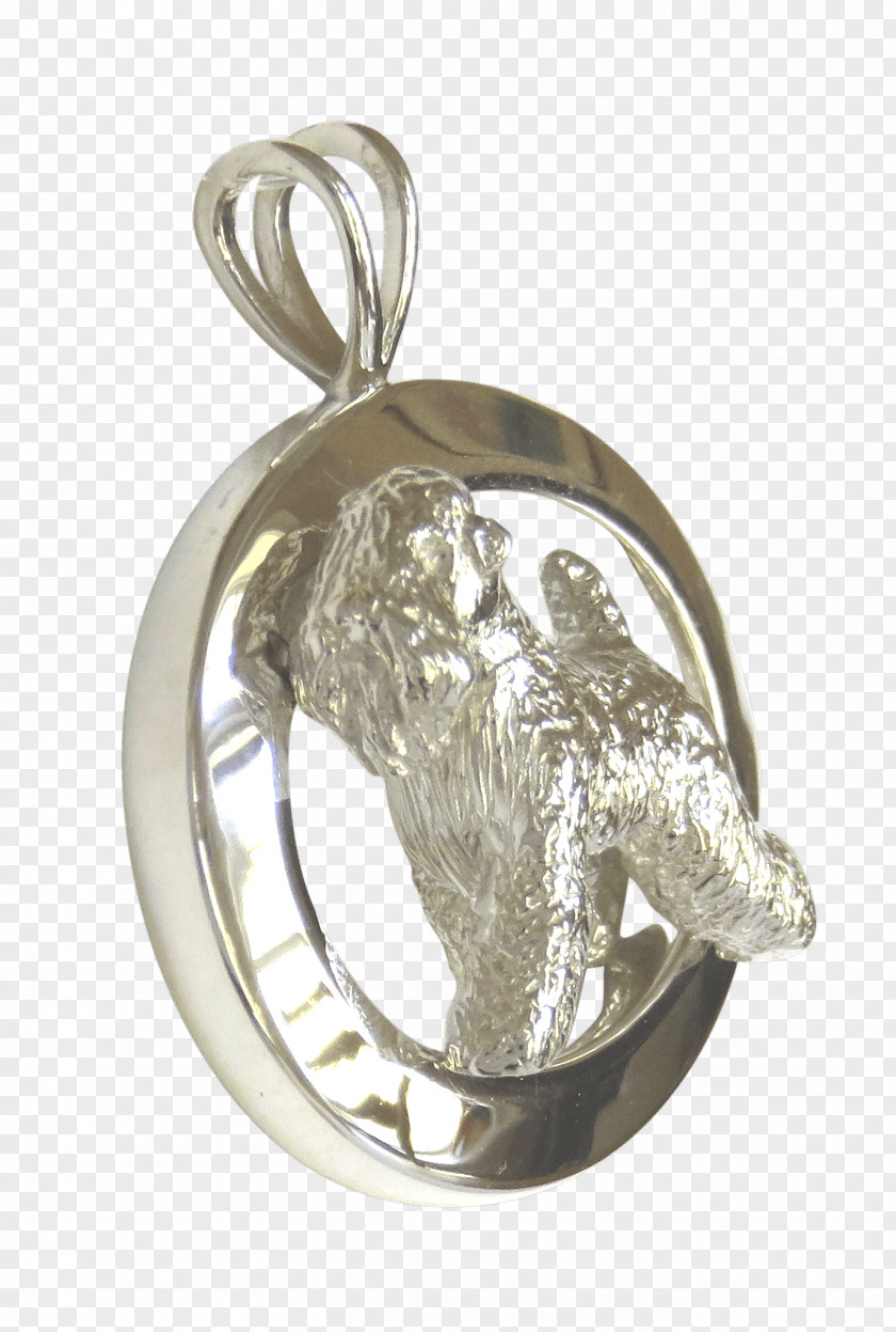 Silver Locket Body Jewellery PNG